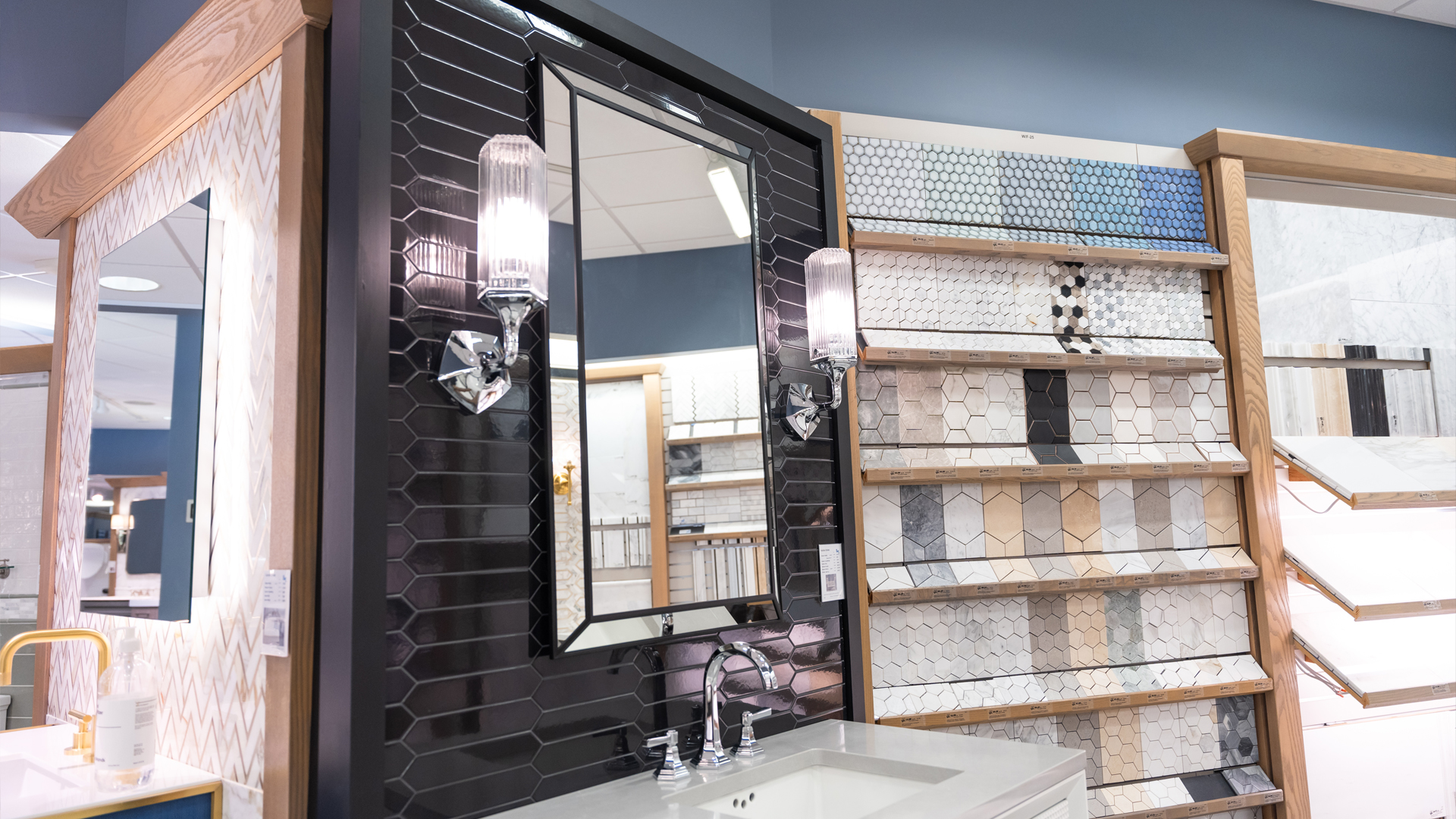 image of a plumbing showroom